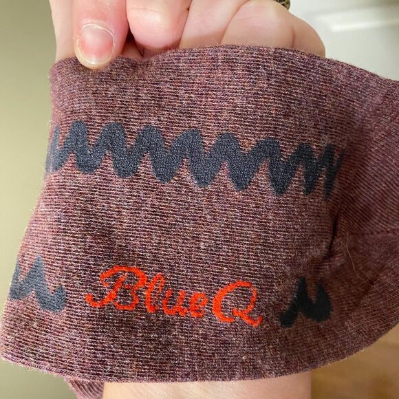 Blue Q "Coolest Guy on the Conference Call” Crew Socks Mens 7-12 Funny Work Gift - Picture 3 of 4